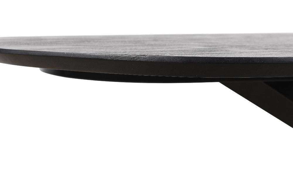 PTMD Eettafel Alore Zwart 280 cm