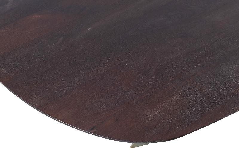 PTMD Eettafel Alore Bruin Goud 280 cm