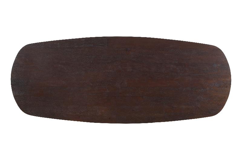 PTMD Eettafel Alore Bruin Goud 280 cm