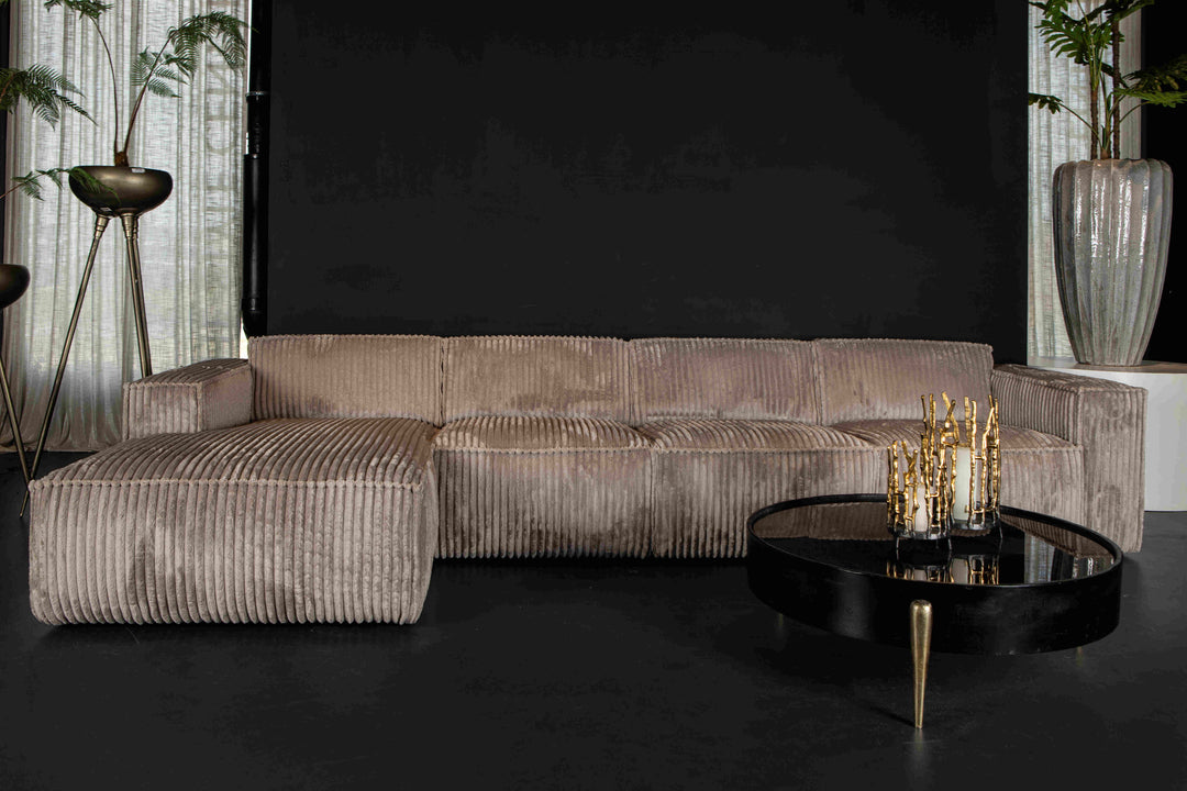 PTMD Animo Sofa Element Taupe