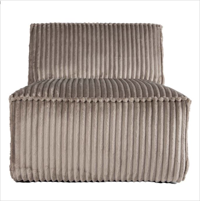 PTMD Animo Sofa Element Taupe