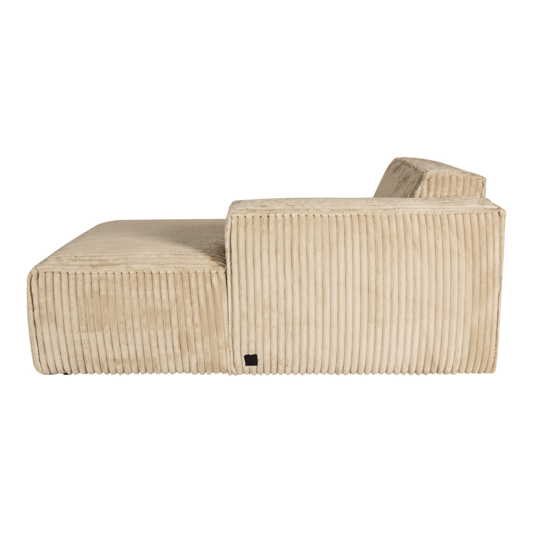 PTMD Animo Sofa Chaise Longue Arm Right Beach