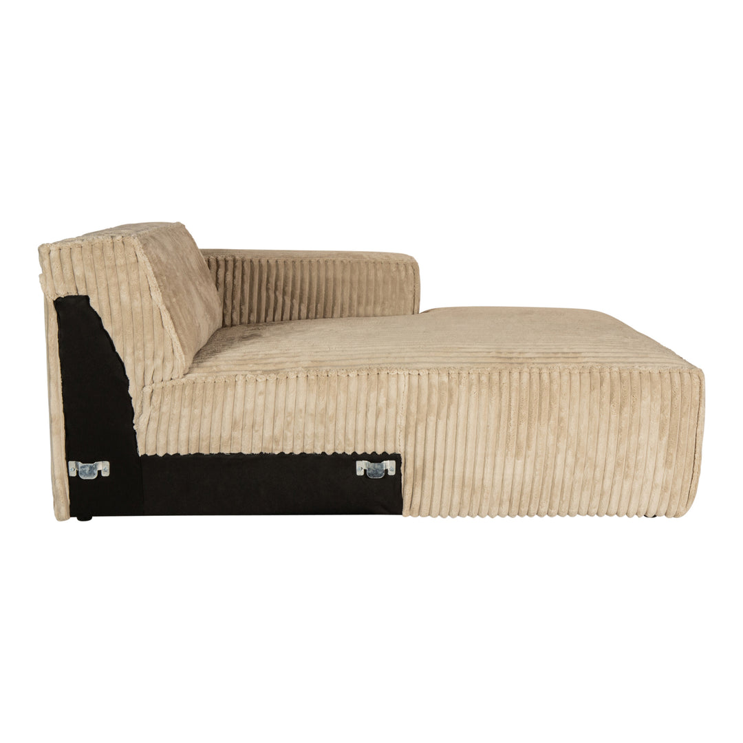 PTMD Animo Sofa Chaise Longue Arm Right Beach