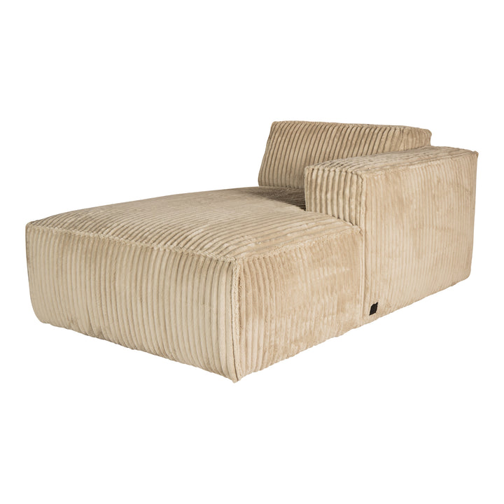 PTMD Animo Sofa Chaise Longue Arm Right Beach