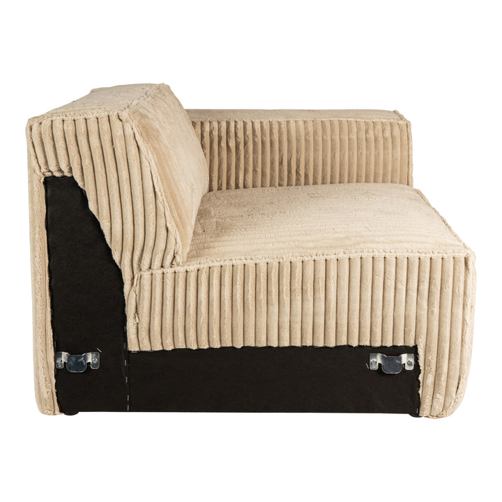 PTMD Animo Sofa with armrest Right Beach