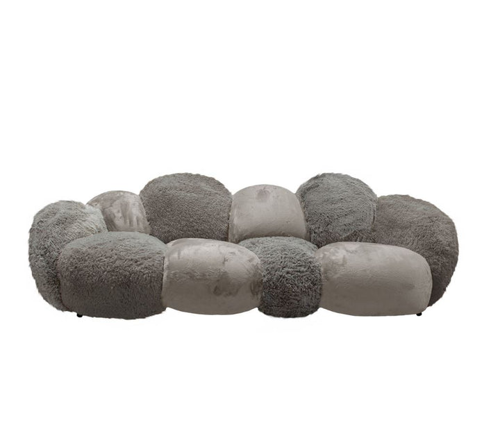 PTMD Curvae Sofa Lush Taupe