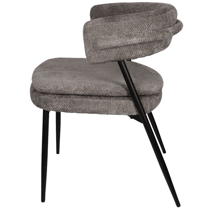 PTMD Dining Chair Helsinki Stone 