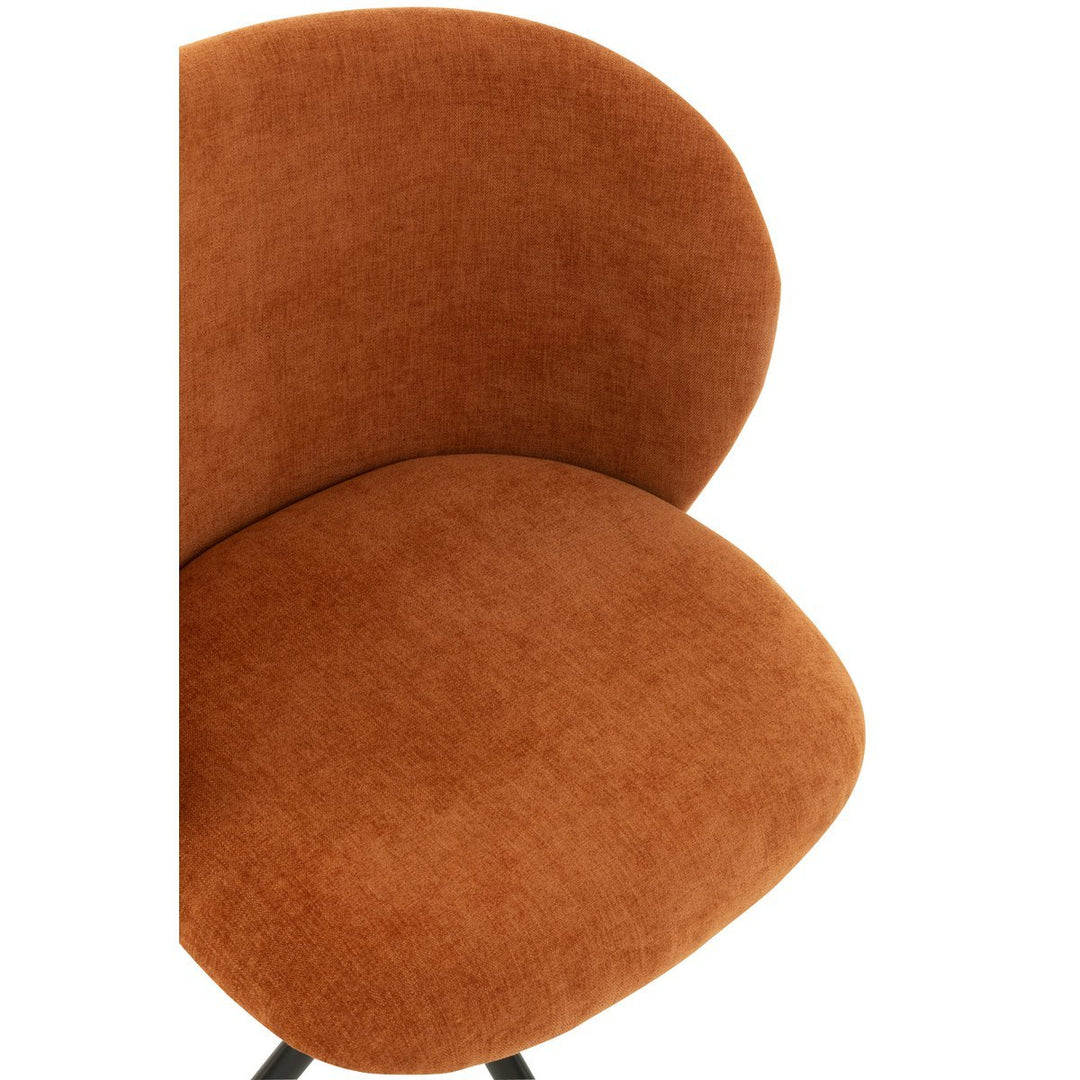 J-Line Chair Turn Up Down Textile Rust