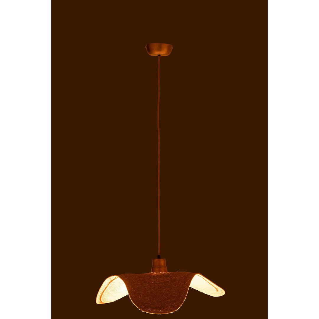 J-Line Hanglamp Moonj Jute Naturel Small