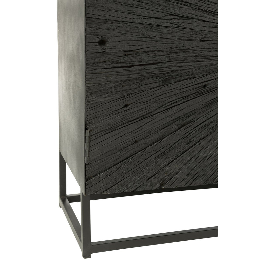 J-Line Sideboard Shanil Wood Black