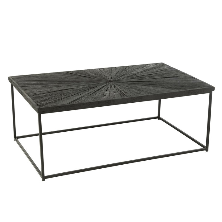 J-Line Coffee Table Shanil Wood Black