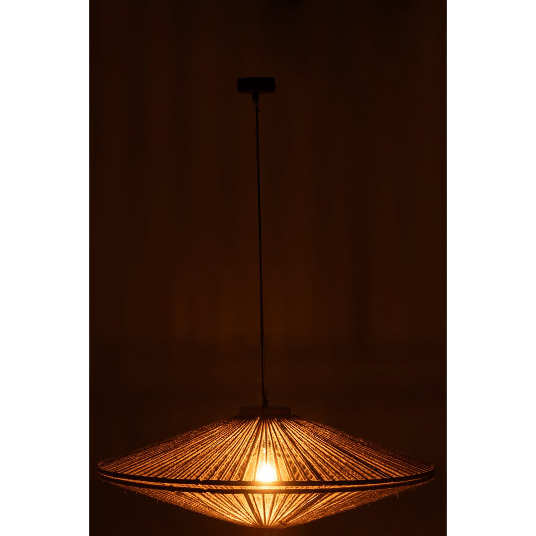 J-Line Hanging Lamp Ovni Jute Natural Large