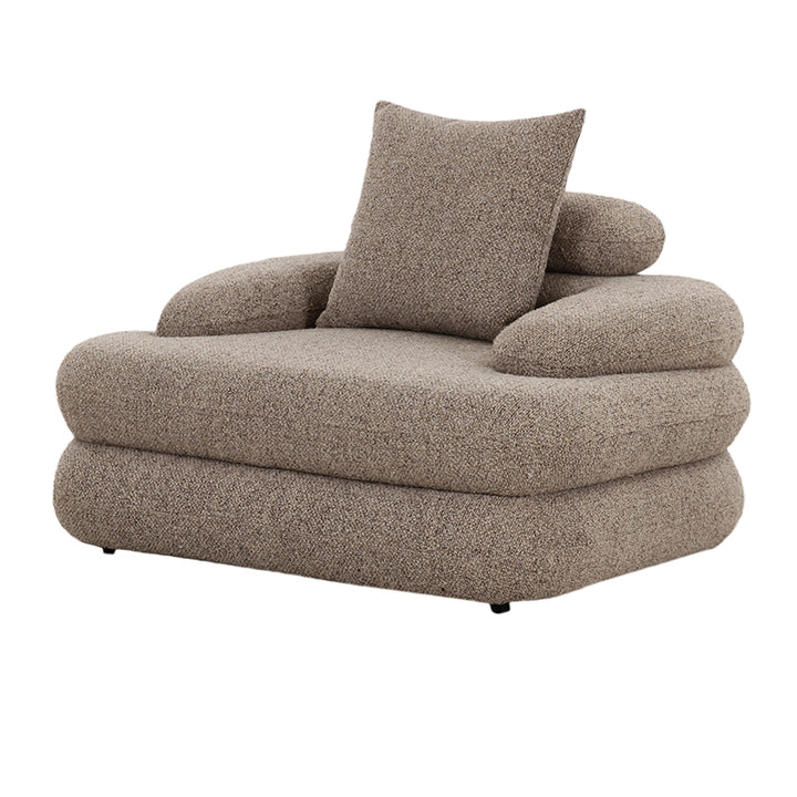 Cairo Lounge Chair Sand Bouclé