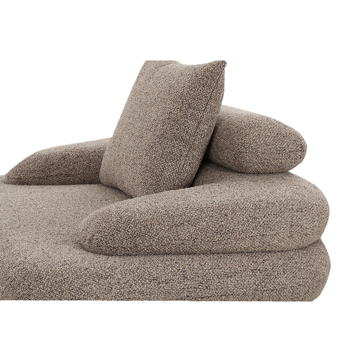 Cairo Lounge Chair Sand Bouclé