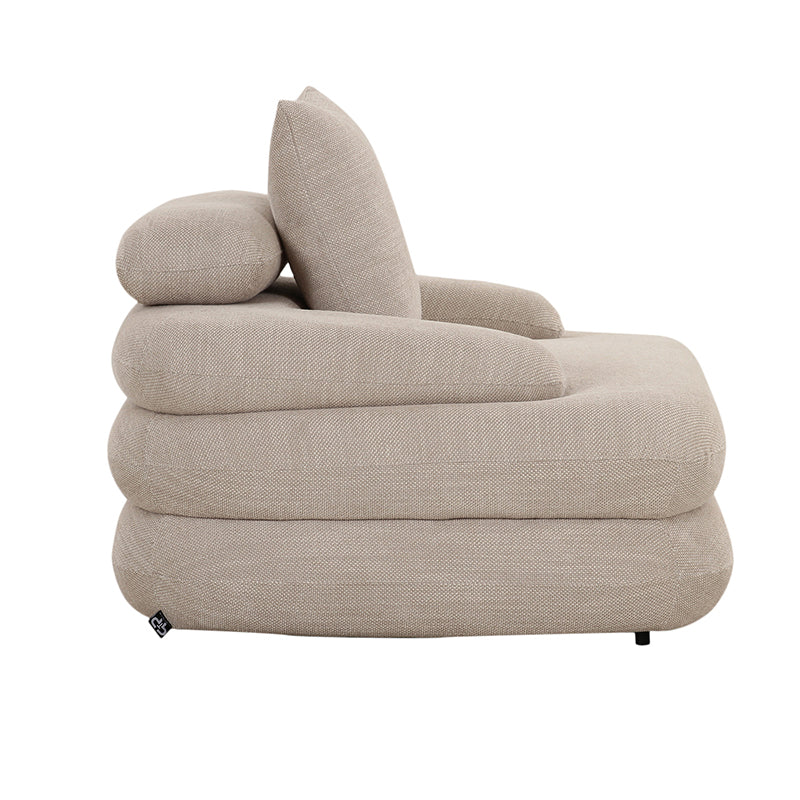 Cairo Lounge Chair Beige