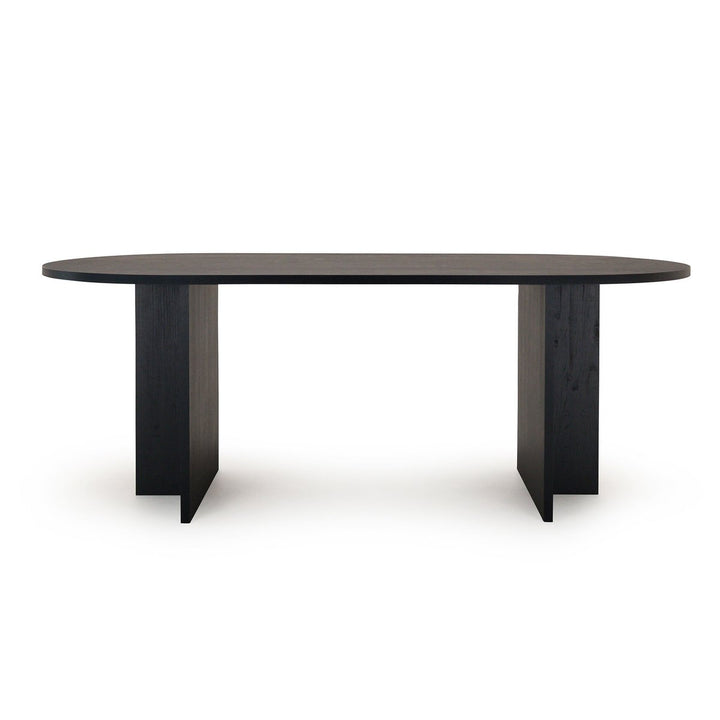 Eettafel Noa Zwart eiken