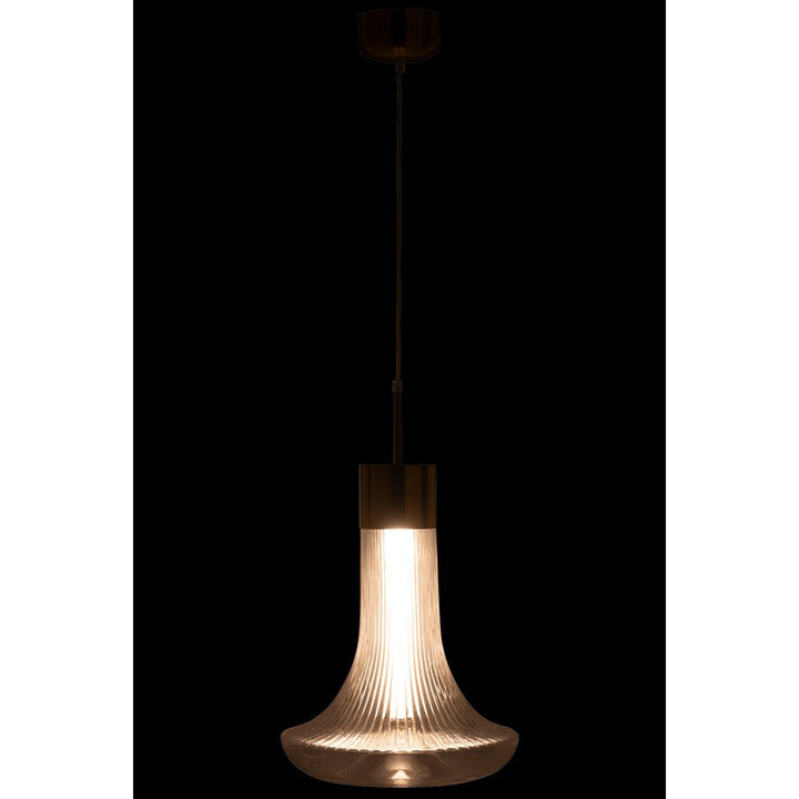 J-Line Hanglamp Goud/Transparant