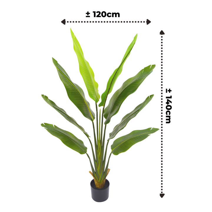 Strelitzia Kunstplant 140 cm