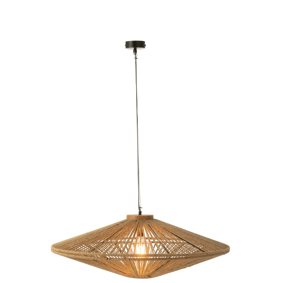 J-Line Hanging Lamp Ovni Jute Natural Large