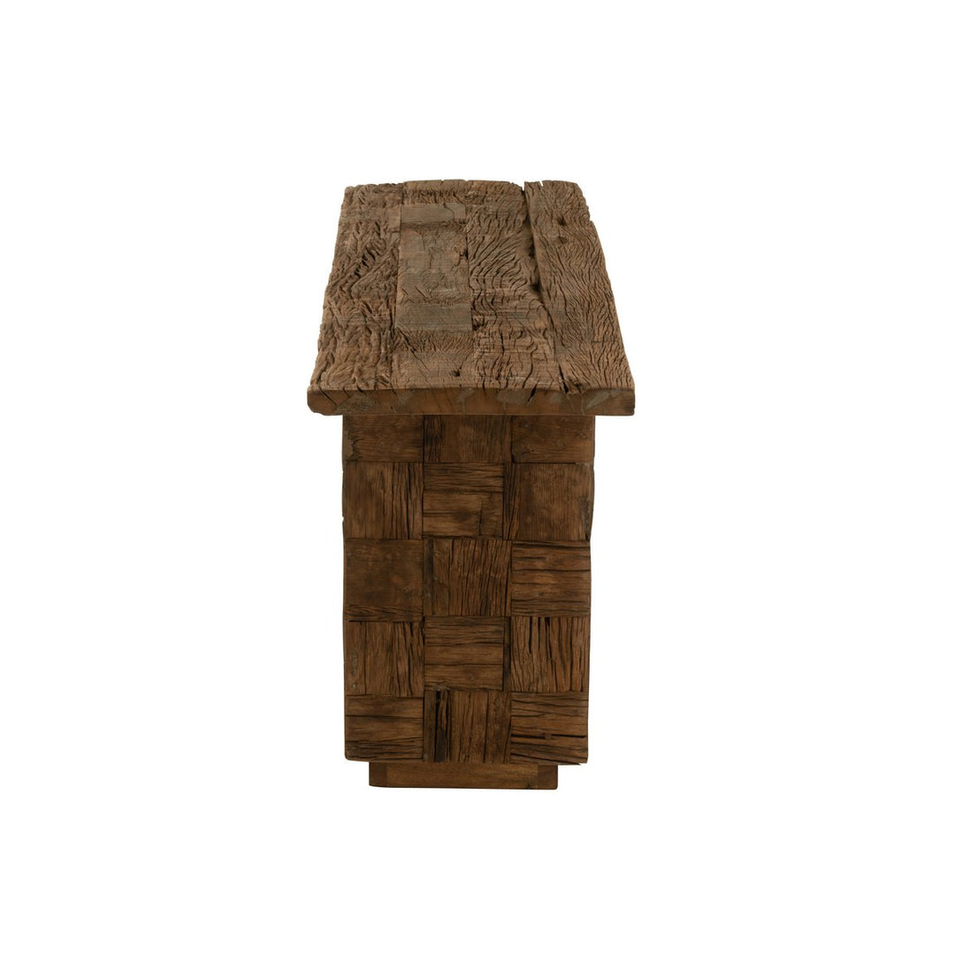 J-Line Console Woody Hout Naturel