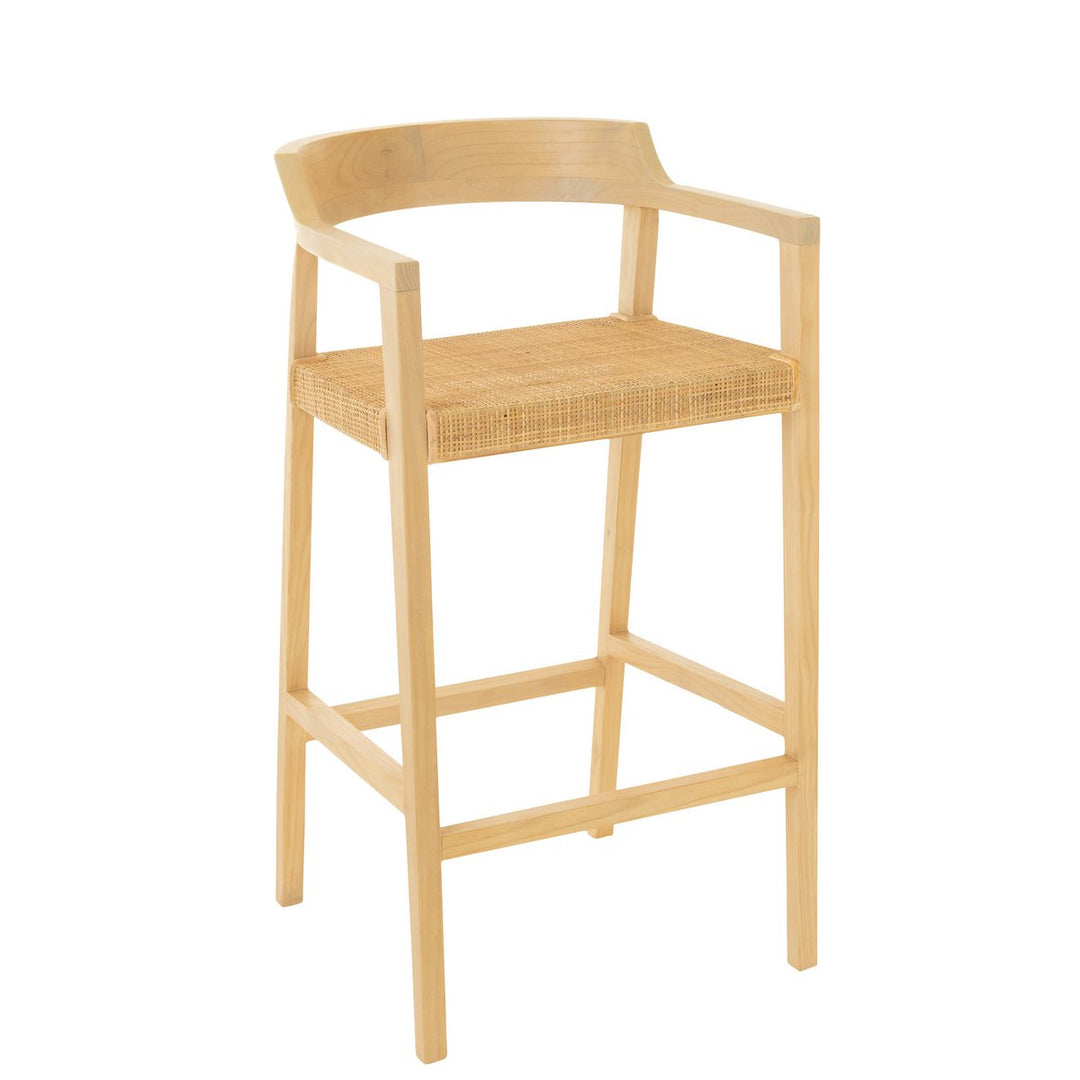 J-Line Bar chair Emma Teak Natural