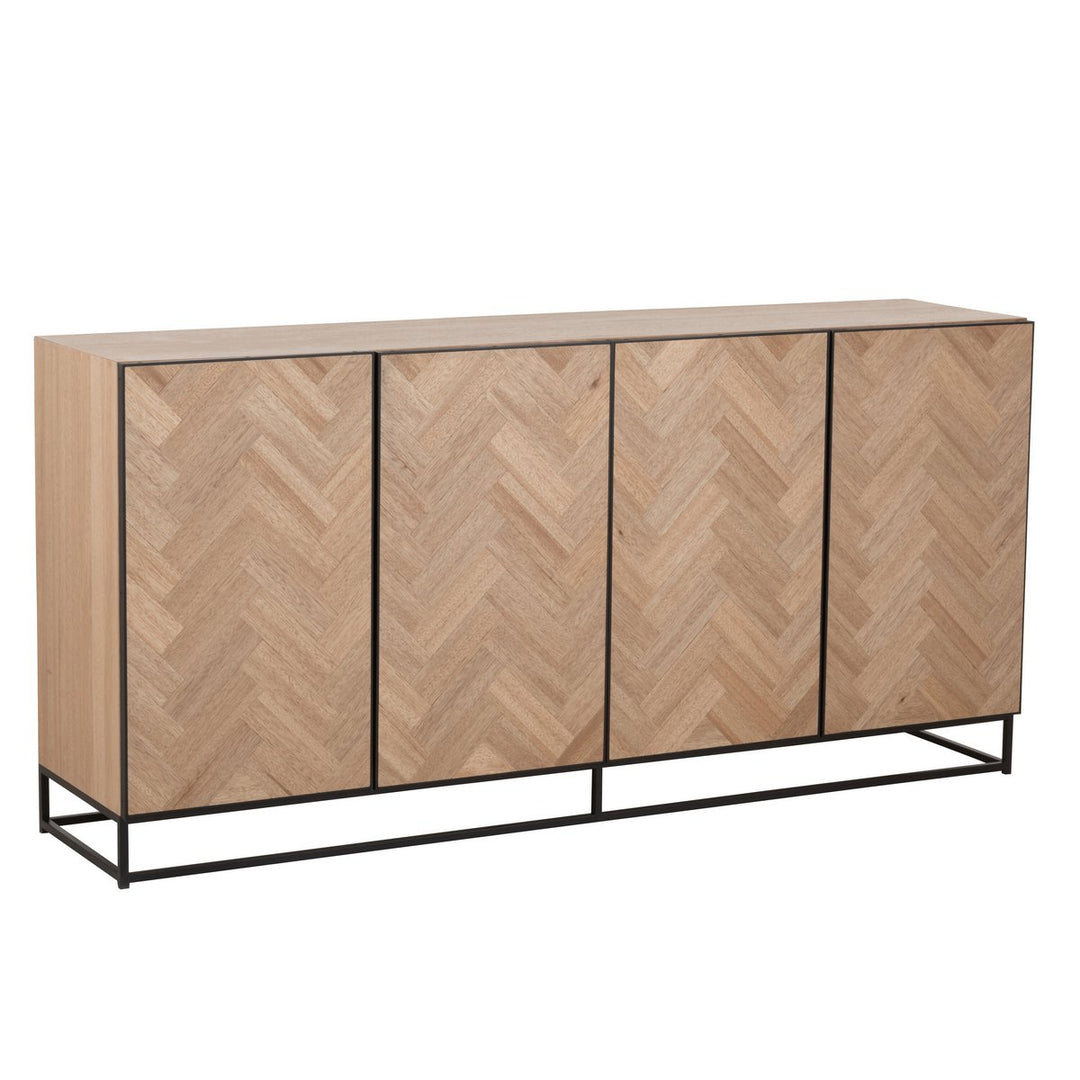 J-Line Dressoir Zigzag 4 deurs