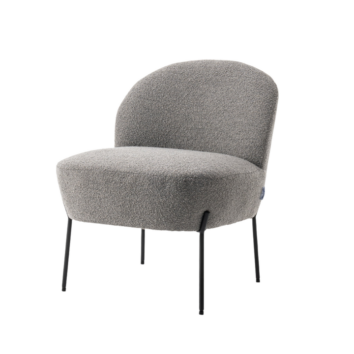 Baudin Fauteuil Teddy Steel