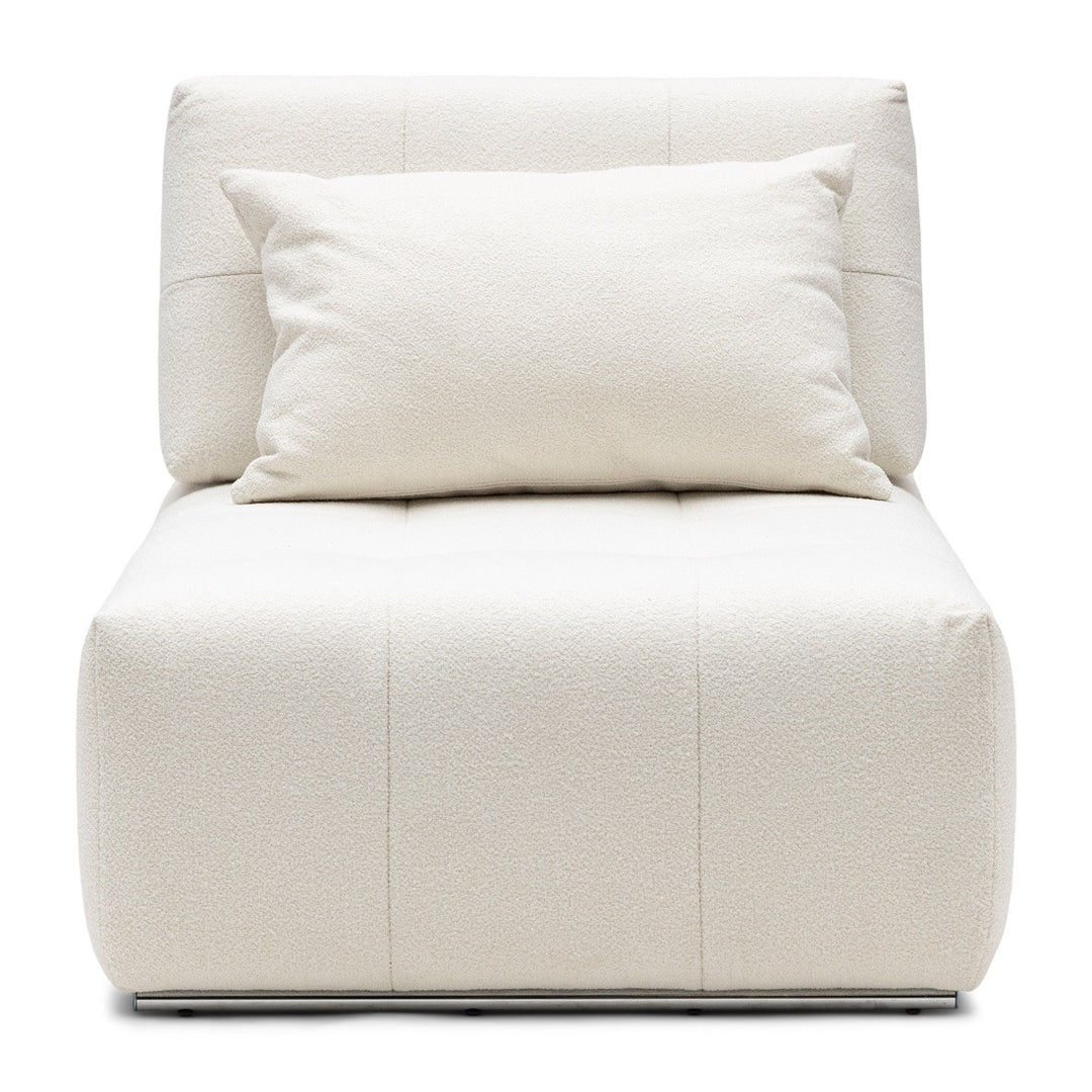 Rivièra Maison The Mark II Chaise Longue bouclé simply white