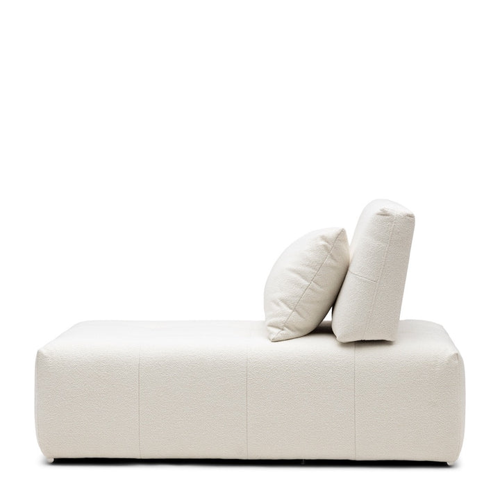 Rivièra Maison The Mark II Chaise Longue bouclé simply white