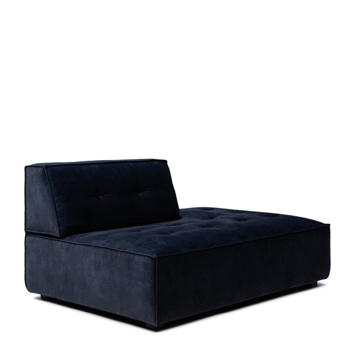 Brandon Lounger Right velvet estate blue