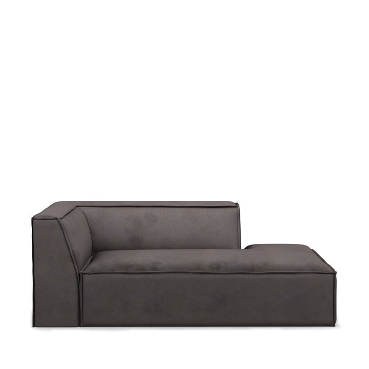 Rivièra Maison The Jagger Chaise Longue Right scottish suede noir