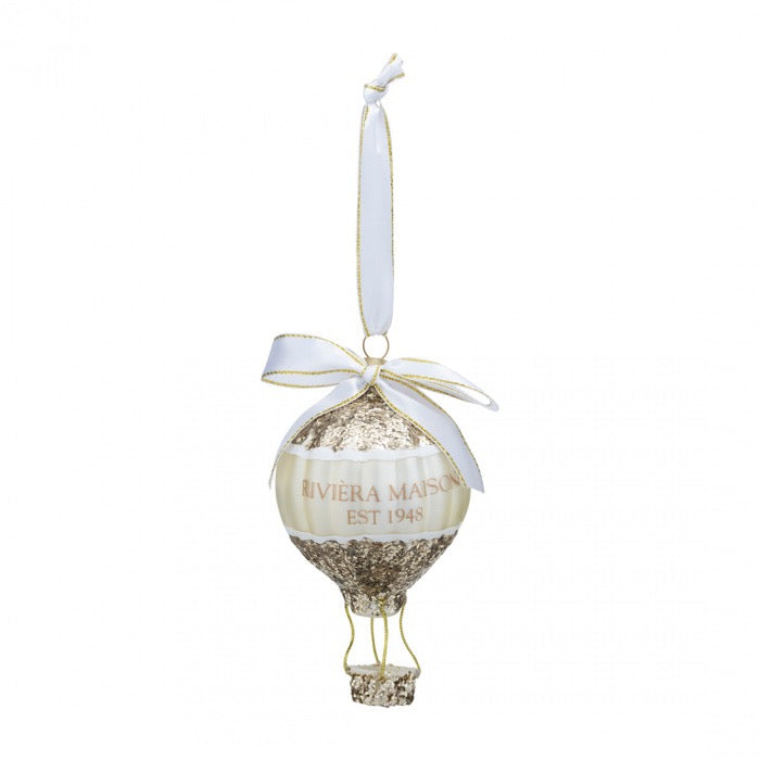 Ornament Magischer Heißluftballon Gold (5er-Set)