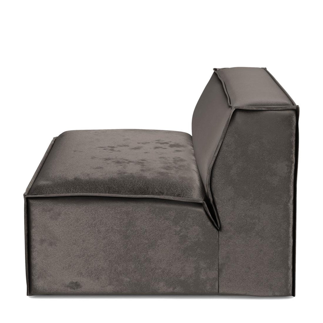 Rivièra Maison The Jagger Center 125cm velvet grimaldi grey