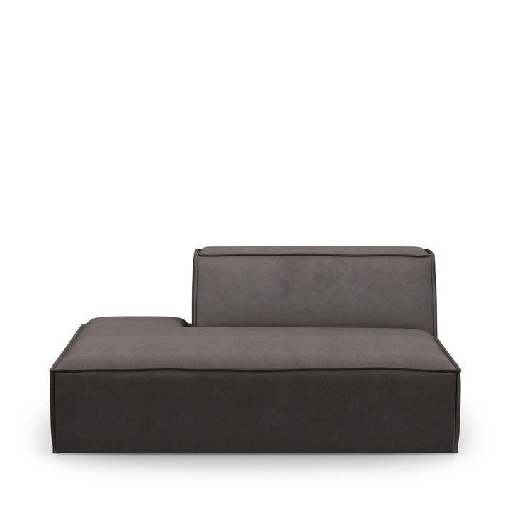 Rivièra Maison The Jagger Lounger Left scottish suede noir