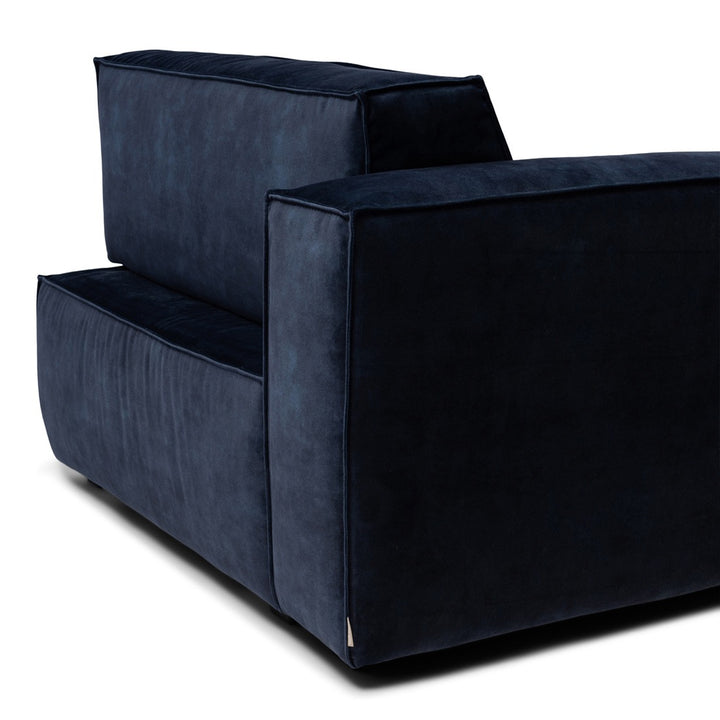 Rivièra Maison Brandon Corner Arm Left velvet estate blue