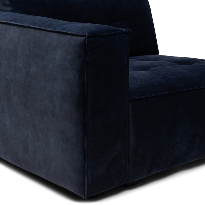 Rivièra Maison Brandon Corner Arm Left velvet estate blue