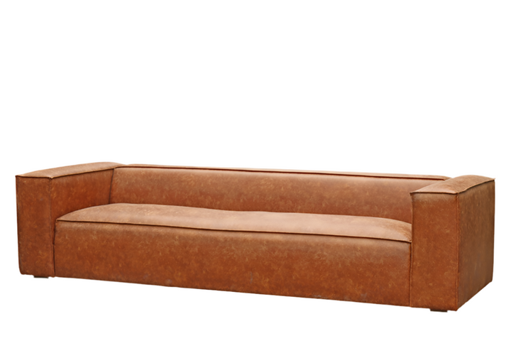 J-Line Sofa 4-zits Modern Bruin