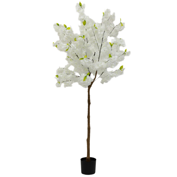 Artificial Cherry Blossom 150 cm White