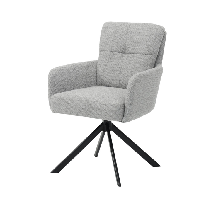 Fred Armchair Retro Grey