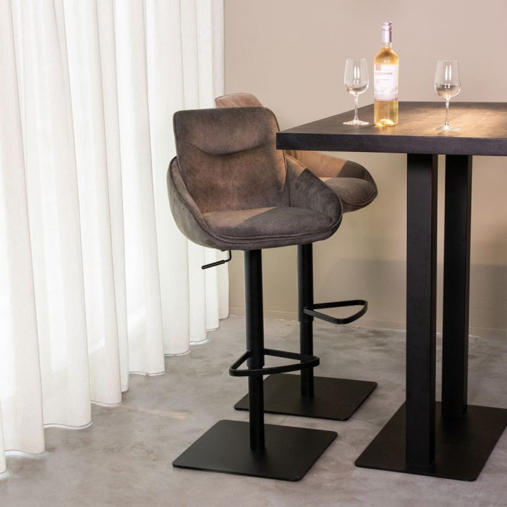 LABEL51 Bar stool Beauty Anthracite