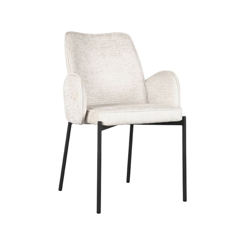 LABEL51 Set of 2 Dining Chair Joni Cream