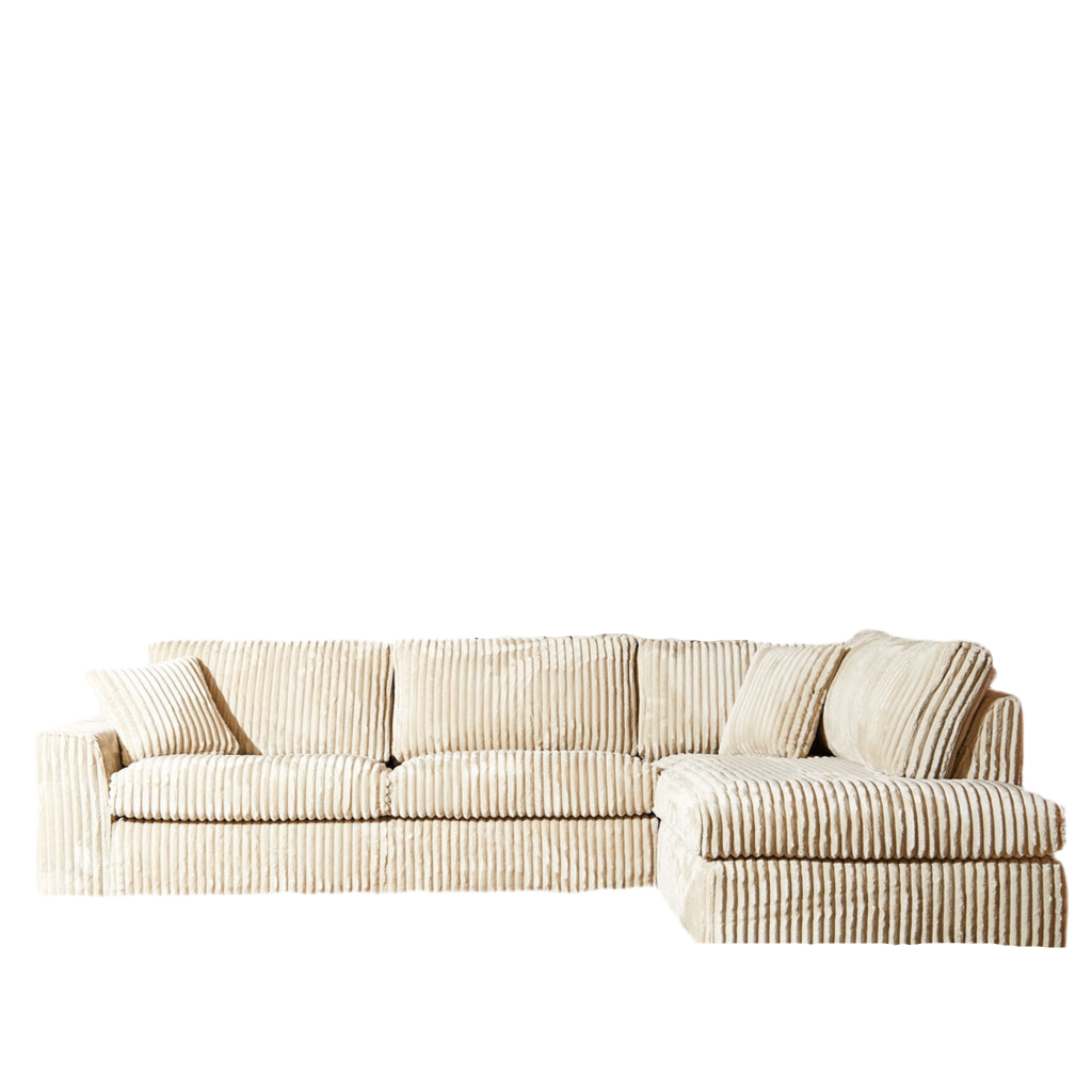 MySofa Hoekbank Teddy | 5 jaar garantie | 2,5 zits + Divan Rechts