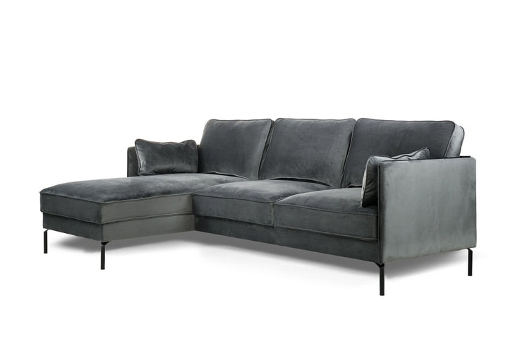 Loungesofa Grau