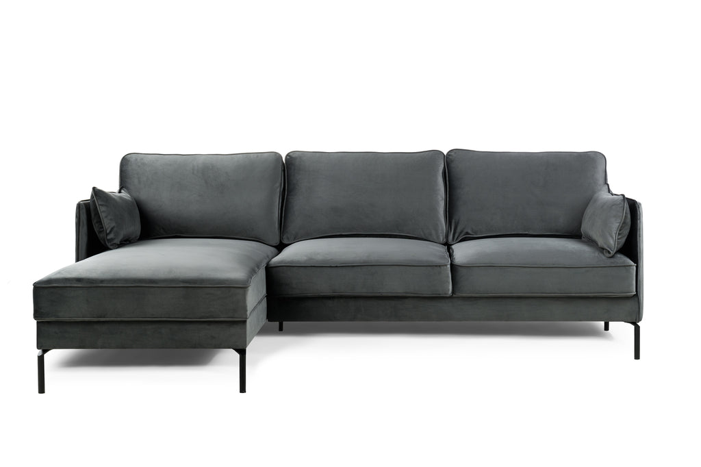 Loungesofa Grau