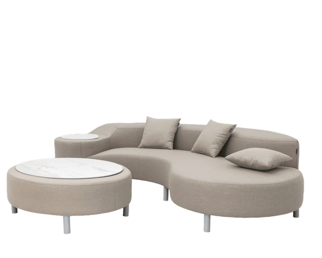 PTMD Yvonne Sofa Beige Outdoor Loungeset (Pre-order)