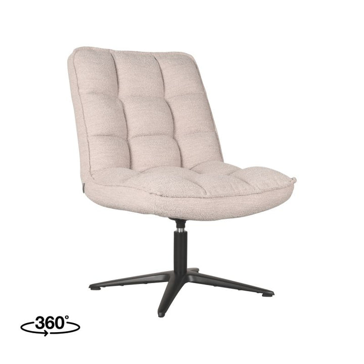 LABEL51 Fauteuil Vince Naturel Boucle