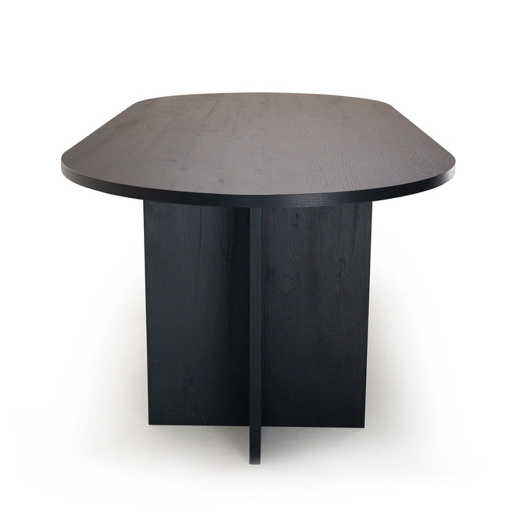 Eettafel Noa Zwart eiken