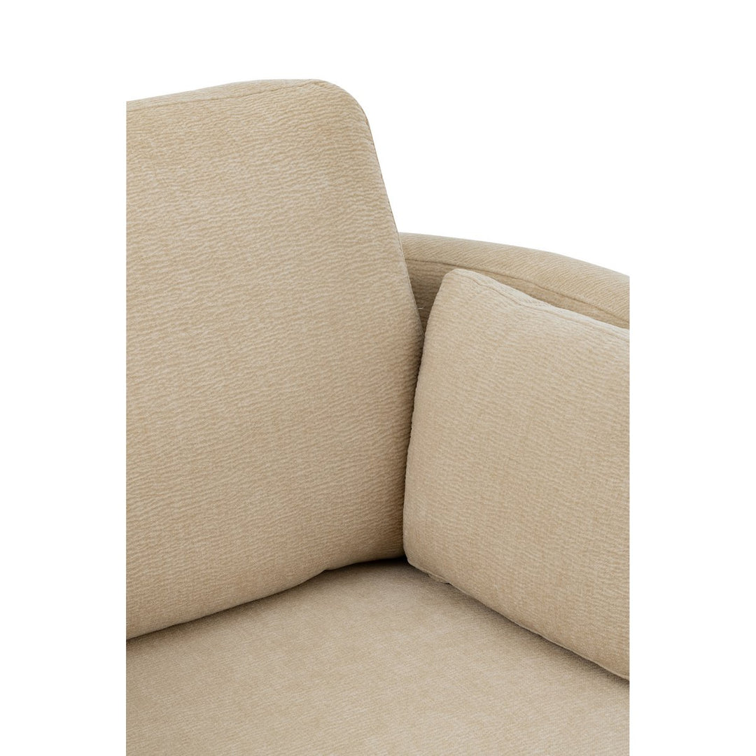 J-Line Swivel armchair Swiv Poplar wood Beige