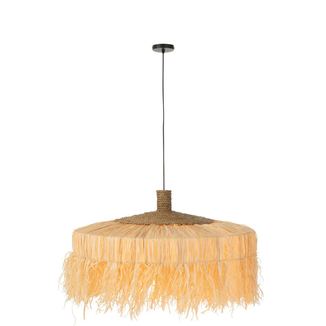 J-Line Hanglamp Rond Jute Naturel