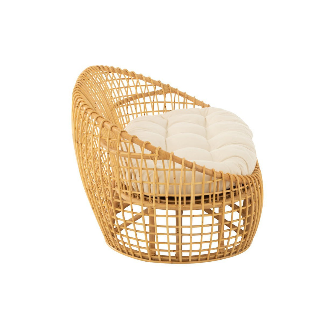 J-Line Sofa Lise+ Cushion Rattan Natural